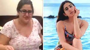 When Sara Ali Khans mother Amrita Singh asked her to lose weight to become  an actor: Tun Tun ka zamana gaya | Hindi Movie News - Bollywood - Times  of India