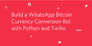 Preev relies on ads to pay for servers and improvements—please consider disabling ad blocking on this site. Build A Whatsapp Bitcoin Currency Conversion Bot With Python And Twilio