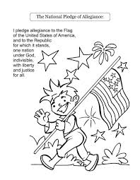 Welcome to our youtube channel for teachers, parents and kids! Pledge Of Allegiance Coloring Page Coloring Home