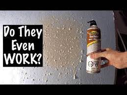 Do Canned Drywall Texture Sprays Work Knockdown Youtube