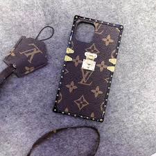Selecting a stylish louis vuitton phone case. 26 58 Lv Monogram Rivet Soft Lanyards Silicone Cases For Iphone 11 White Luxury Iphone Cases Chanel Phone Case Iphone Phone Cases