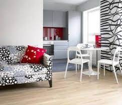This Room Represents An Accented Neutral Color Scheme Red Being The Accented Color Interior Design Interior Fancy Interior Design