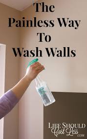 Diy Cleaning Way To Wash Walls Washing Walls Cleaning Hacks Cleaning Painted Walls