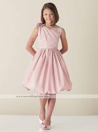 Taffeta Knee Length Junior Bridesmaid Dress Ju017 Junior Bridesmaid Dresses Girls Party Dress Cute Dresses For Party