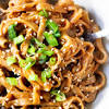 This is a yummy, crunchy cabbage salad with toasted ramen noodles and almond slivers. 1