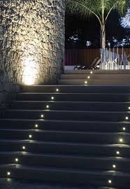 Adding Lighting To Your Outdoor Stairs Improves Visibility And Safety And Also Increases The Visual Appeal Step Lighting Outdoor Stair Lighting Stair Lighting