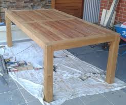 Reclaimed timber furniture where our timber is sourced: Outdoor Table From Recycled Timber 4 Steps Instructables