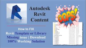 I'm retired, if you don't like it, go around! Revit Templates Library Missing How To Download Install Autodesk Revit Content Download Youtube