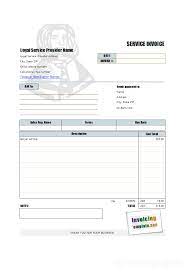 free services rendered invoice template free download bonsai
