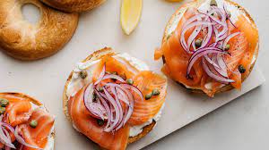 Smoked Salmon Cream Cheese And Capers Bagel Recipe