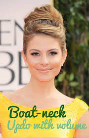Hair Styles Boat Neck Dress Party Hairstyles