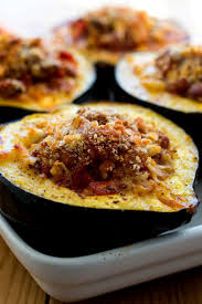 Baked Stuffed Acorn Squash Recipe Recipe Acorn Squash Acorn Squash Recipes Recipes