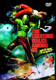 THE CREATURE WALKS AMONG US 1956 ANAGLYPH 3D SCARY FISH MAN DVD-R! -  DVDRPARTY!