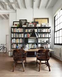 Bookshelves In Dining Room Google Search In 2020 Loft Style Loft Apartment Designs House Interior