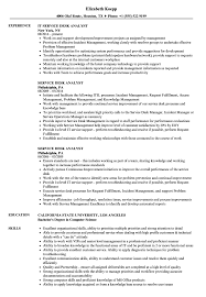 They prepare standards for responses to goods, damage, overdue accounts, incorrect billings, or unsatisfactory service complaints. Service Desk Analyst Resume Samples Velvet Jobs