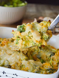 Cheesy and creamy like the original, but lightened up with everyday ingredients. Classic Broccoli And Rice Casserole Sugar Dish Me