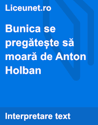 Doar ca sa traversezi satul, de la primul la ultimul locuitor, iti trebuie patru ore, dar cu pasul lor numa` anumite stiau sa vada si sa citeasca ursu'. Bunica Se Pregateste Sa Moara Rezumat