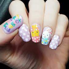 Contrasting maize and black are beautifully accented with just a touch of glitter. Easter Nails 2020 Cute Designs Ideas With Images Ladylife