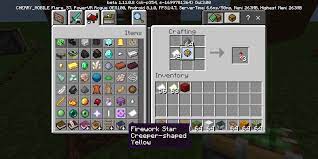 That's everything you need to know about how to make fireworks in minecraft. Mcpe 44112 You Can Craft Creeper Shaped Firework Stars But Impossible To Craft Creeper Shaped Firework Rocket Jira