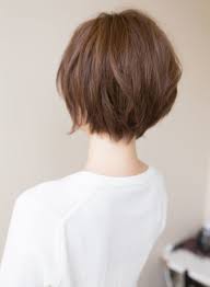 動きのあるショートボブ 髪型ショートヘア thick hair styles short hair styles hair styles