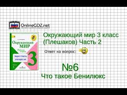 окружающий мир 3 класс плешаков рабочая тетрадь 2 часть развивайка Zadanie 6 Chto Takoe Benilyuks Okruzhayushij Mir 3 Klass Pleshakov A A 2 Chast Youtube