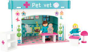 Some of the services he provides include: Play House Animal Hospital With Accessories From The European Wooden Toy Experts