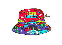 Jhope Bts Hopeworld Bucket Hat Pin Preorder Etsy Jhope Bucket Hat Hat Pins Hats