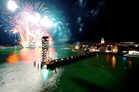 Jeder teil für sich war schon ein genuss 1. Zeppelinflug Zum Feuerwerk Am Bodensee