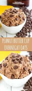 Peanut Butter Cup Overnight Oats Peanut Butter Overnight Oats Eat Food