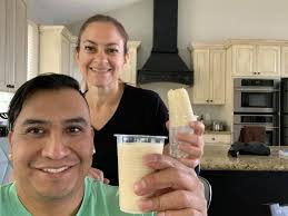 Summer drink with lemon, lime, and cherry flavors