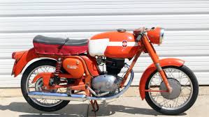 Image result for Orange Red 1957 Motorcycle