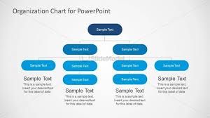 functional organizational chart for powerpoint slidemodel