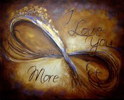 Eternity Symbol Birthday Artwork With Custom Phases I Love You More Eternity Symbol Beautiful Paintings Artwork