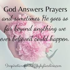 Enjoy reading and share 40 famous quotes about god answer prayers with everyone. When God Makes You Wait For Your Prayer To Be Answered Kylie S Corner More God Answers Prayers Answered Prayer Quotes Answered Prayers