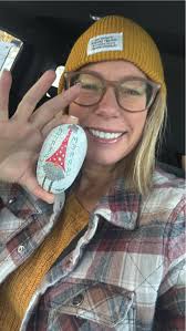 Found a painted rock, spreading joy today