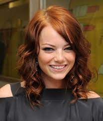 Curly Hair Icons Wavy Hairstyles Medium Emma Stone Hair Hair Styles