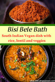 Bisi Bele Bath Recipe Authentic Karnataka Style Recipe In 2020 Vegetarian Recipes Healthy Recipes Lentil Recipes