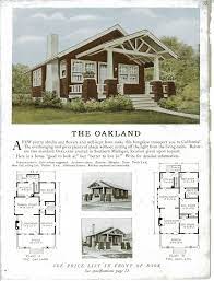 Sterling Kit House The Oakland Vintage House Plans Craftsman Bungalows Craftsman House
