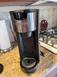 If brewing a whole pot of coffee proves too much, the farberware single serve brewer whips up your favorite hot drink and is a smart addition to any collection of kitchen essentials.brews one cup at a. Farberware Single Serve Coffee Maker Hackettstown Nj Patch