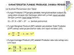 Apabila masih bingung bagaimana cara perhitungan pph 21, berikut uraiannya. 2 Fungsi Produksi Satu Input Variabel Ppt Download