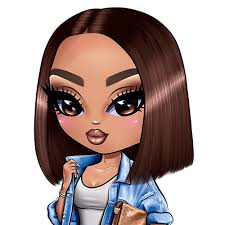 Lady in Black Clothes Clipart Bundle