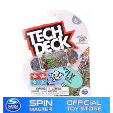 Offers fingerboards with licensed graphics from brands like birdhouse and world industries. Original Tech Deck Single Pack Fingerboard Thank You Torey Pudwill Wizard Toys For Kids Boys Girls Shopee Malaysia