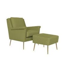 living room chairs chair and ottoman set mid century modern chair chair and ottoman