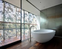 This ensures privacy on the lower half of the window and a view out over the top. Bathroom Windows That Pull In Light And Add Privacy Too New Hampshire Home Magazine