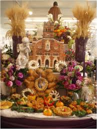 Luke mentions him by name only in the genealogy of jesus and once in the narrative of jesus' birth. St Joseph Table Holy Rosary Catholic Church Served By The Missionaries Of Saint Charles Scalabrinian Since 1891