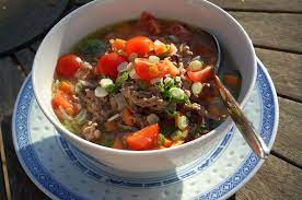 Sop Kacang Merah Red Bean Soup Red Bean Soup Traditional Food Asian Cooking