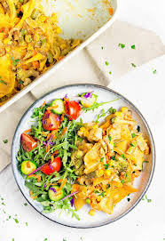 Jazz up a vegetarian casserole with some spicy north african flavours and hearty cheese dumplings. Vegan Tuna Noodle Casserole Monkey And Me Kitchen Adventures