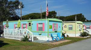 Indian Beach Beach Trailer Mobile Home Exteriors Mobile Home Decorating
