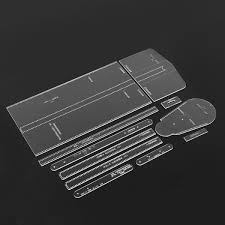 On page 2 update 12/29/2012: Acrylic Bag Pattern Stencil Template Shoulder Bag Handmade Leather Craft Tool Diy Template Set Dataglove Com