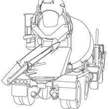 Camion Benne Melangeur A Colorier Coloriage Coloriage Vehicules Coloriage Camion Coloriage Camion Benne Coloriage Camion Coloriage Colorier